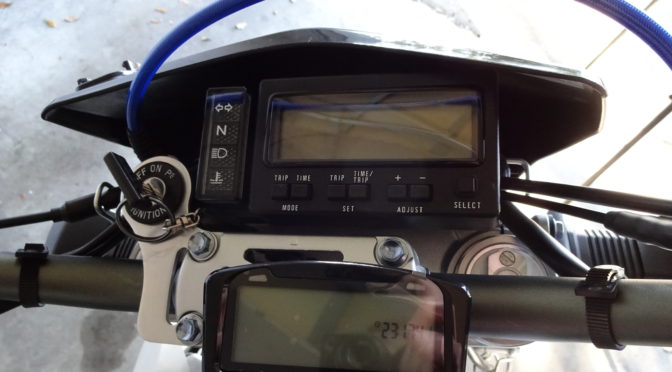 Trail Tech Vapor Dash Installation on Suzuki DR-Z400SM